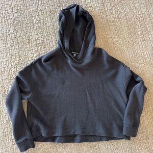 Athleta Dark Gray Hooded Top